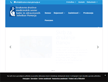 Tablet Screenshot of drustvo-mszt-pomurja.si
